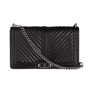 Rebecca Minkoff Chevron Quilted Slim Love Crossbody Nahkalaukku