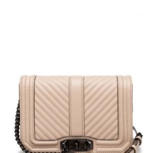 Rebecca Minkoff Chevron Quilted Small Love Crossbody pikkulaukku