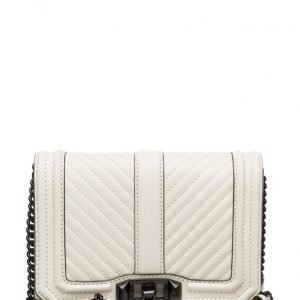 Rebecca Minkoff Chevron Quilted Small Love Crossbody pikkulaukku