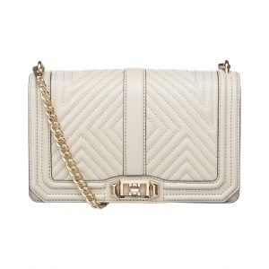 Rebecca Minkoff Geo Quilted Love Crossbody Nahkalaukku