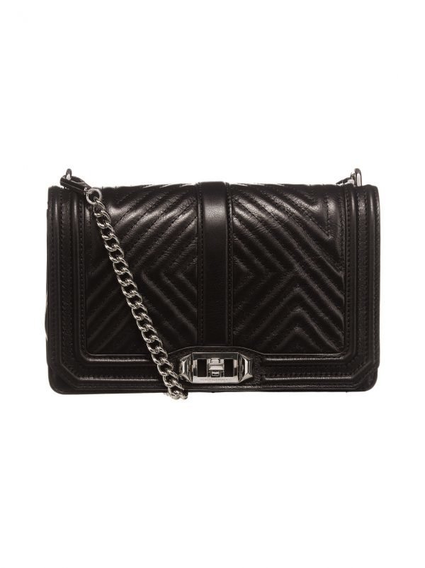 Rebecca Minkoff Geo Quilted Love Crossbody Nahkalaukku