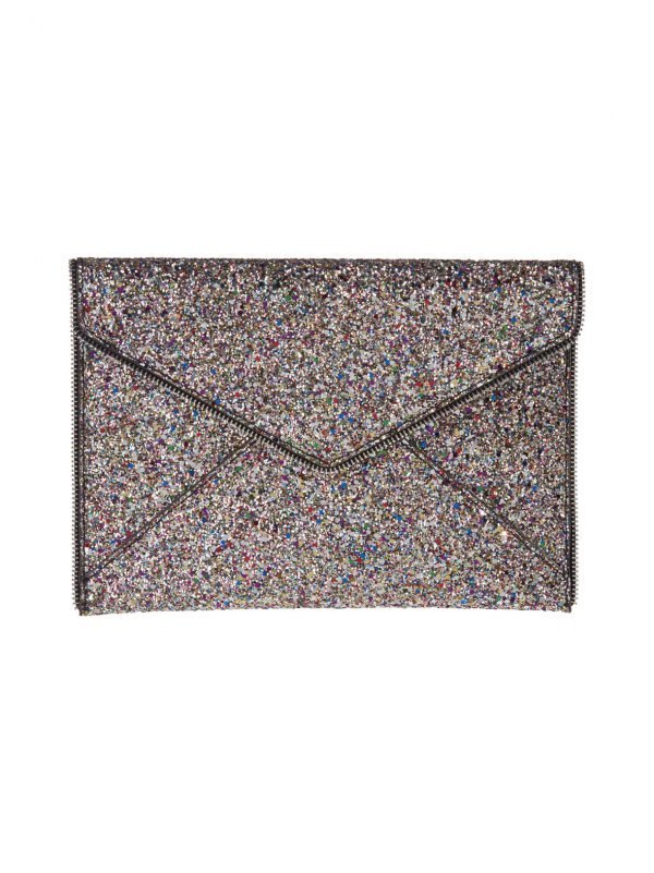 Rebecca Minkoff Glitter Leo Nahkalaukku