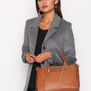 Rebecca Minkoff Regan Satchel Tote Käsilaukku Almond