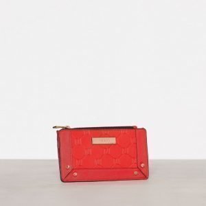 River Island Embossed Slim Purse Lompakko Red