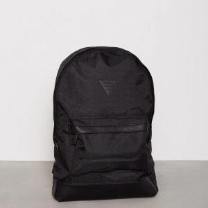 River Island Musta Nylon Rucksack Reppu Musta