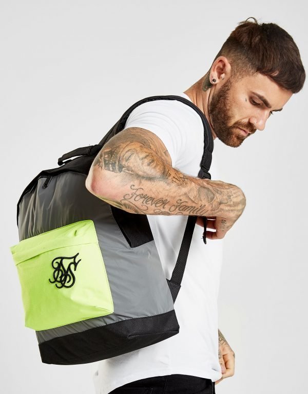 Siksilk Reflective Backpack Reppu Hopea