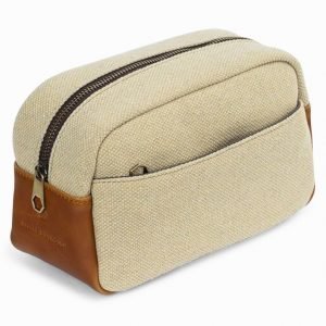 Steele & Borough Mr Necessary Safari Toilettilaukku Hiekka