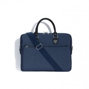 Steele & Borough Mr Workaholic 13'' Tietokonelaukku Musta/Navy