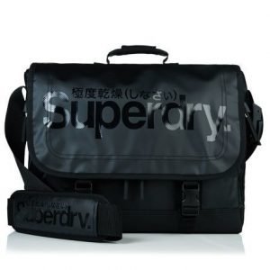 Superdry Gel Tarp Läppärilaukku Musta