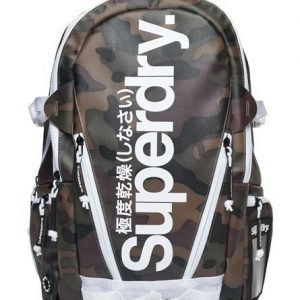 Superdry Mono Tarp Reppu Vihreä