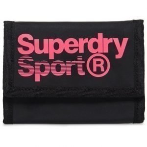 Superdry Pienilogoinen Sport Stadium Lompakko Musta