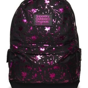 Superdry Splatter Montana Reppu Musta