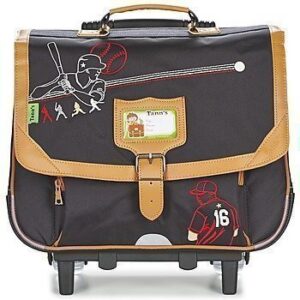 Tann's COLLECTOR BASEBALL TROLLEY CARTABLE 38 CM pyörillä kulkeva koululaukku
