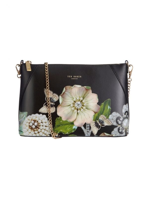 Ted Baker Alyssa Gem Gardens Crossbody Nahkalaukku