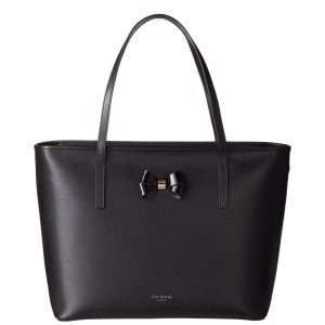 Ted Baker Biancaa Bow Detail Xhatch Large Shopper Nahkalaukku