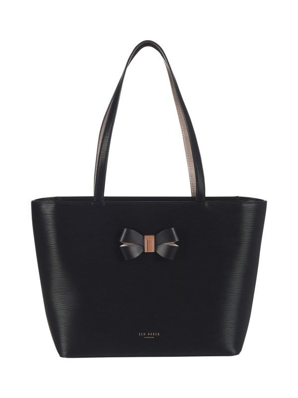 Ted Baker Bowmisa Bow Detail Small Shopper Nahkalaukku