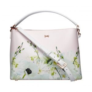 Ted Baker Candise Pearly Petal Bow Med Tote Nahkalaukku