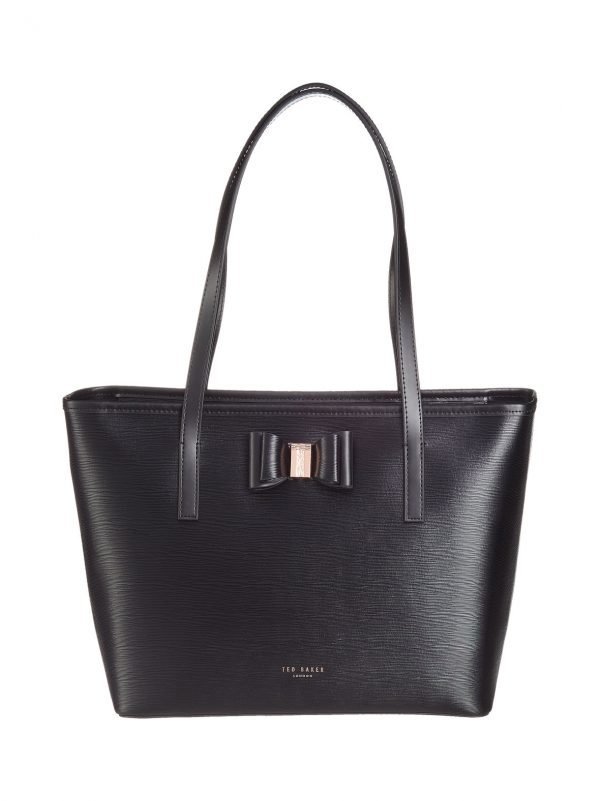 Ted Baker Claudia Bow Detail Small Shopper Nahkalaukku