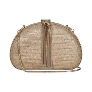 Ted Baker Dovey Glitter Finish Hardcase Clutch Laukku