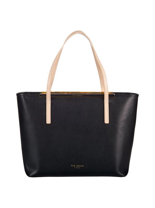 Ted Baker Elsiee Enamel Crosshatch Lrge Shopper Nahkalaukku