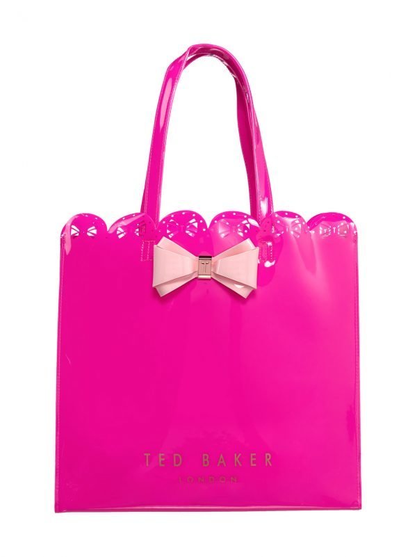 Ted Baker Evecon Scallop Edge Large Bow Shopper Laukku