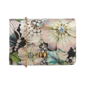 Ted Baker Gem Gardens Metal Bow Clutch Laukku