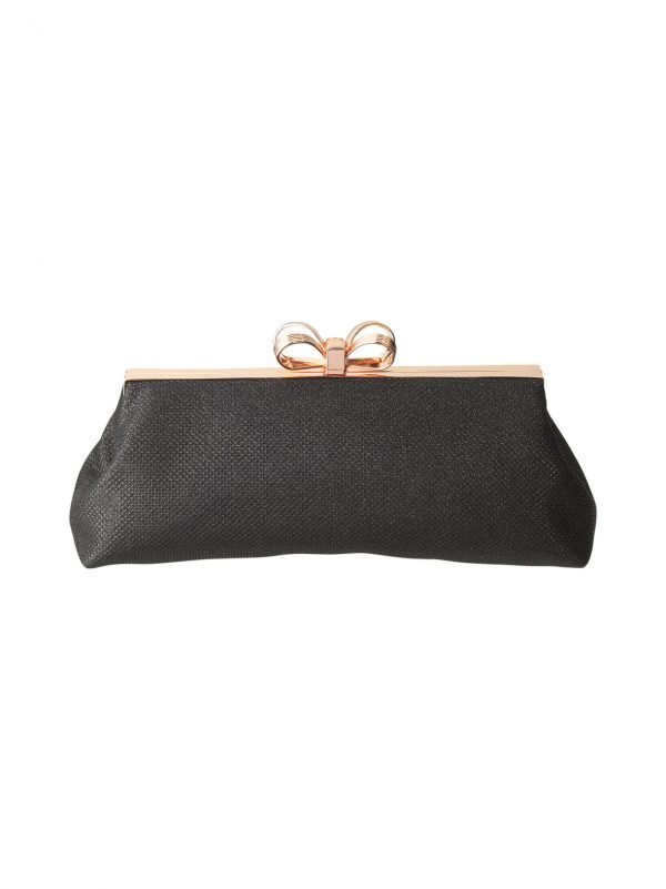 Ted Baker Iirene Glitter Bow Evening Bag Laukku