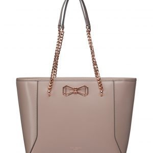 Ted Baker Jalie Geometric Bow Lthr Shopper Nahkalaukku