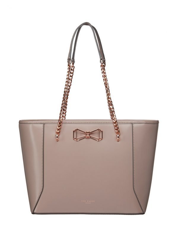 Ted Baker Jalie Geometric Bow Lthr Shopper Nahkalaukku