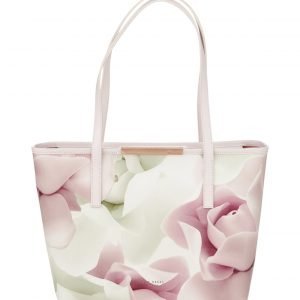 Ted Baker Joanah Porcelain Rose Sml Shopper Nahkalaukku