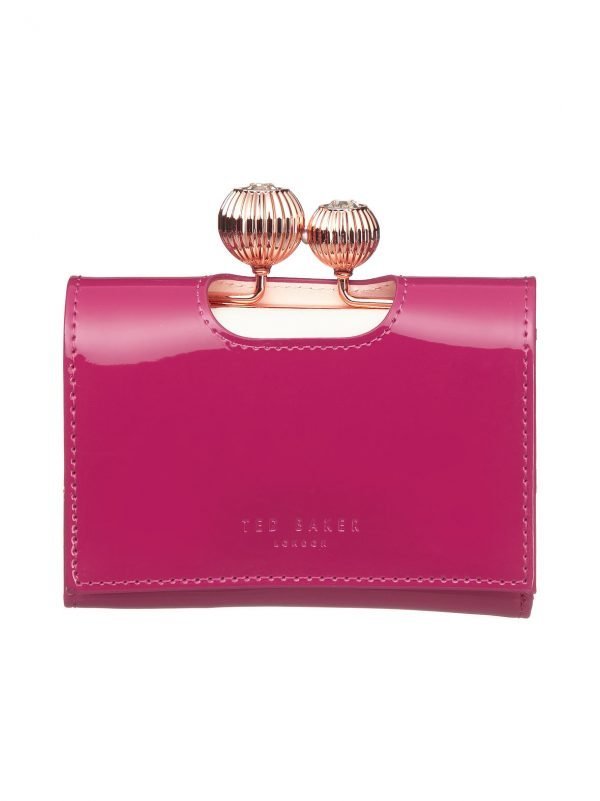 Ted Baker Julissa Etched Ptnt Small Nahkalompakko