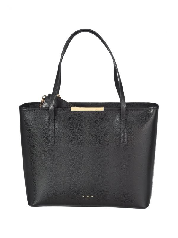 Ted Baker Kaci Mini Garim Mtl Bar Large Shopper Nahkalaukku