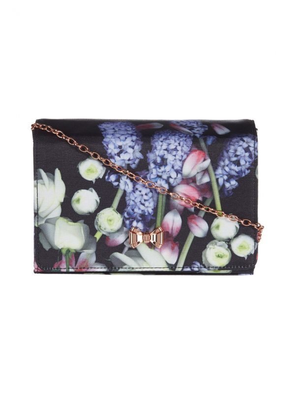 Ted Baker Kensington Floral Bow Clutch Laukku