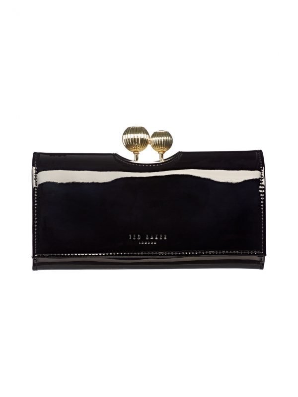 Ted Baker Kimmiko Etched Bobble Patent Matinee Nahkalompakko