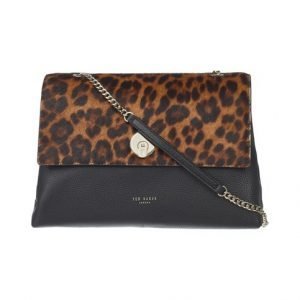 Ted Baker Lailla Leopard Circle Nahkalaukku