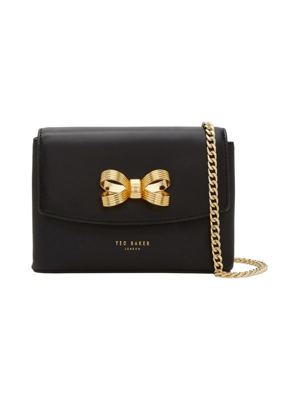 Ted Baker Leorr Looped Bow Micro Crossbody Bag Nahkalaukku