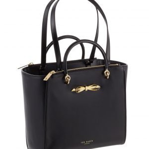 Ted Baker Lesly Metal Slim Bow Shopper Nahkalaukku