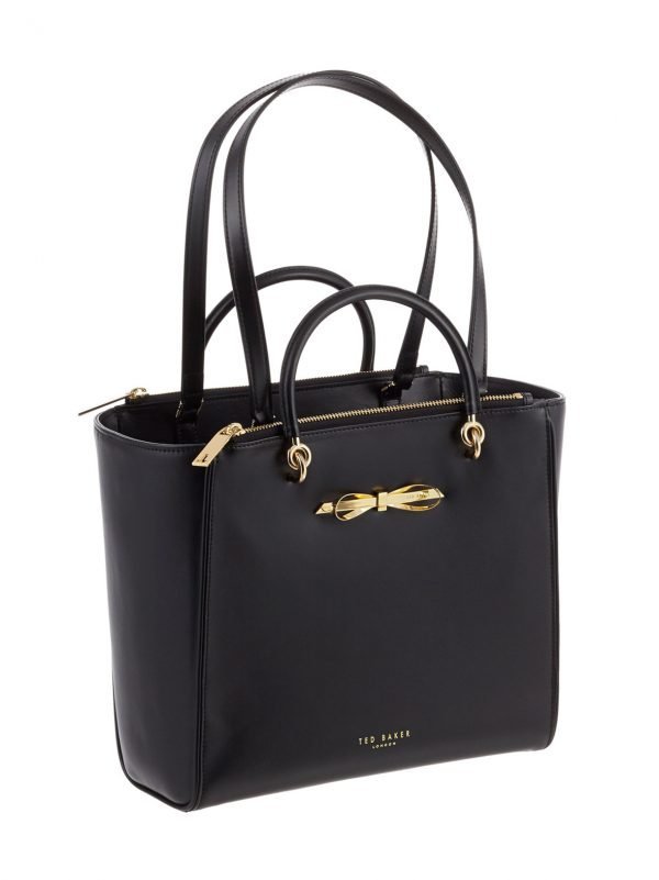 Ted Baker Lesly Metal Slim Bow Shopper Nahkalaukku