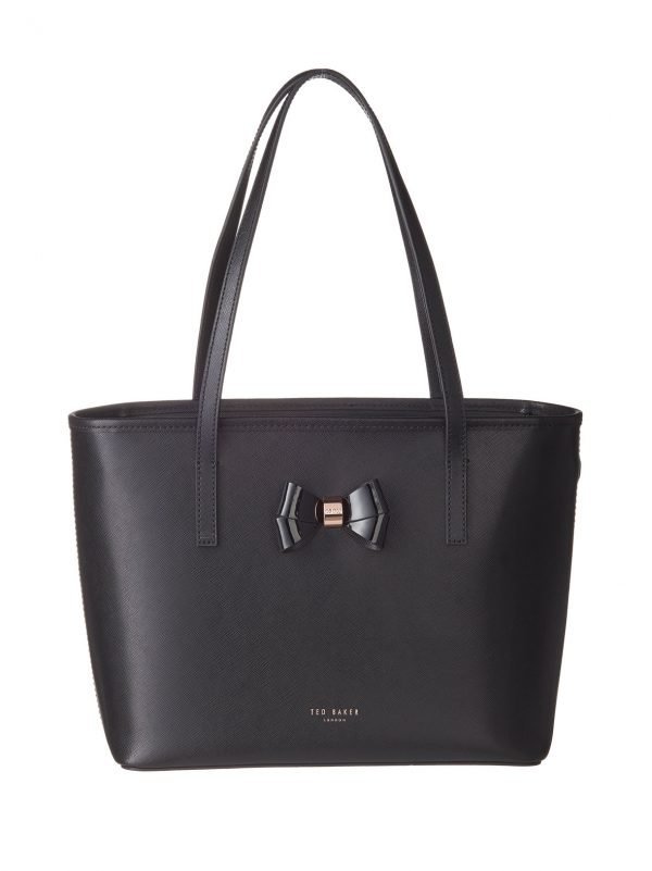 Ted Baker Ritaa Bow Detail Xhatch Sml Shopper Nahkalaukku