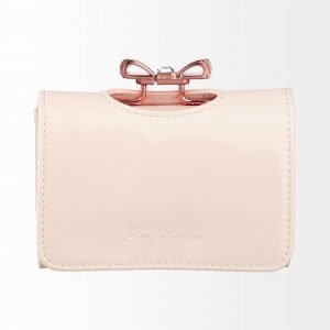 Ted Baker Small Crystal Bow Nahkalompakko