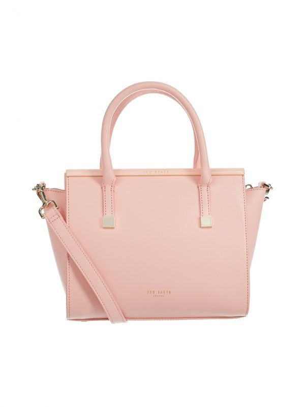 Ted Baker Tabatha Crosshatch Leather Tote Laukku