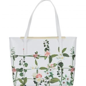 Ted Baker Tamarah Secret Trellis Xhatch Shopper Nahkalaukku