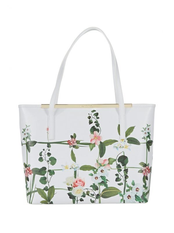 Ted Baker Tamarah Secret Trellis Xhatch Shopper Nahkalaukku