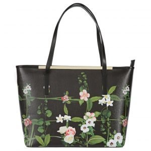 Ted Baker Tamarah Secret Trellis Xhatch Shopper Nahkalaukku