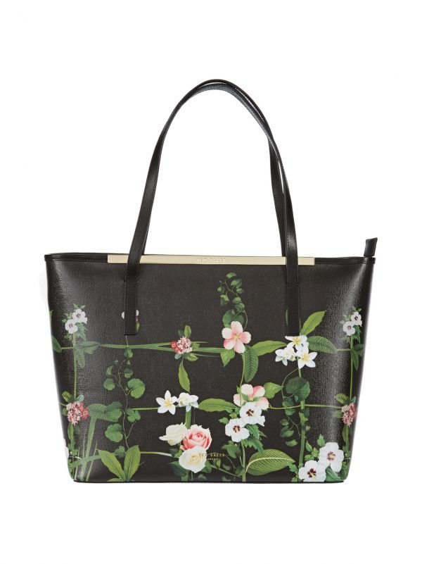 Ted Baker Tamarah Secret Trellis Xhatch Shopper Nahkalaukku