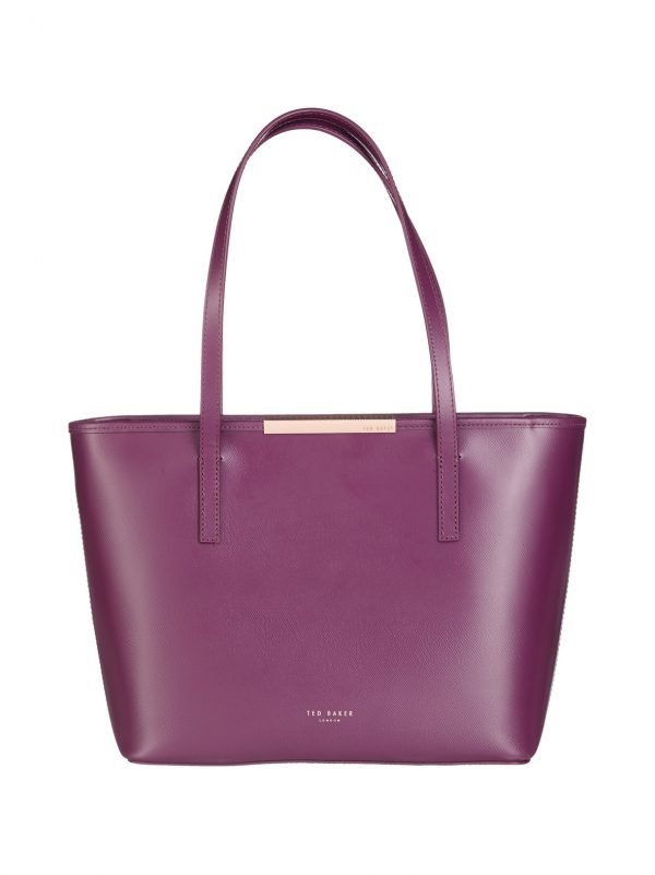 Ted Baker Thandey Sm Crosshatch Shopper Nahkalaukku