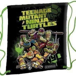 Teenage Mutant Ninja Turtles jumppapussi gymnastikpåse