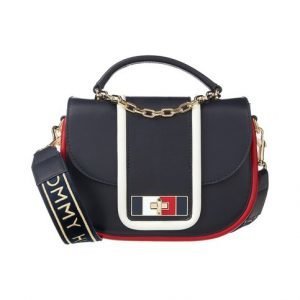 Tommy Hilfiger Fancy Th Leather Medium Crossover Nahkalaukku