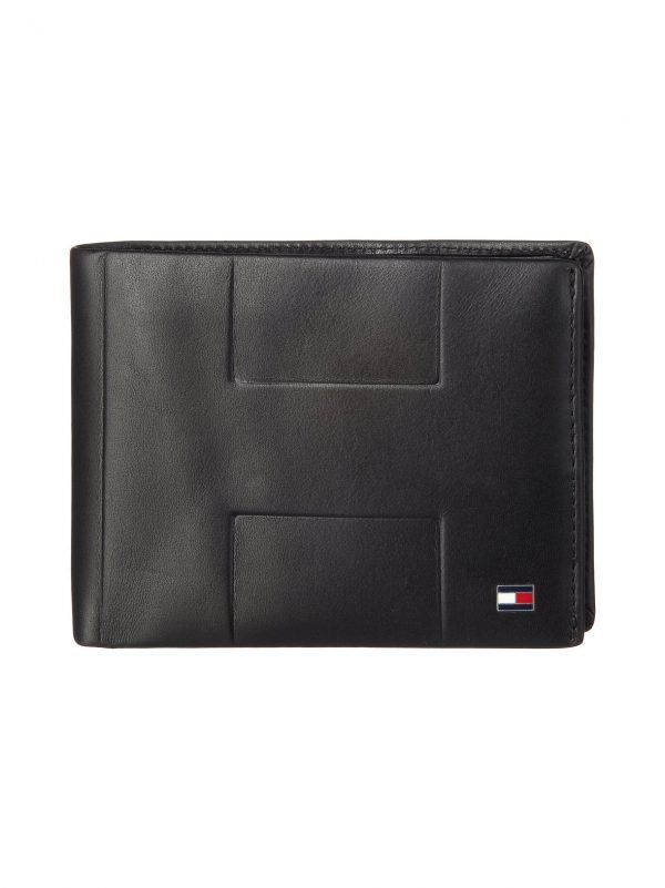 Tommy Hilfiger Th Emboss Cc Flap And Coin Pocket Nahkalompakko