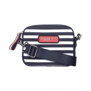 Tommy Hilfiger Varsity Nylon Crossover Stripe Laukku